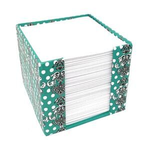 Note Paper Cube of 700 Blank White Stationery Sheets